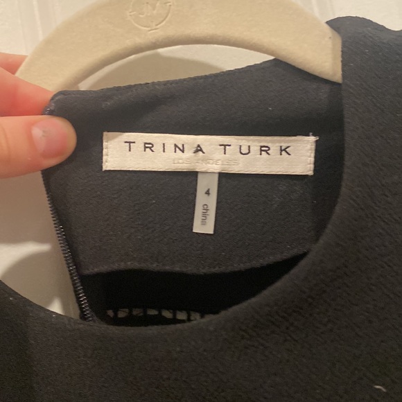 Black Trina Turk Dress - Picture 3 of 4